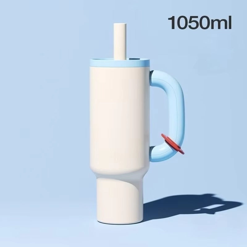 1050ml Thermos Cup Stainless Steel Vacuum Flask Cold and Hot Cups Double Wall Thermal Iced Travel Mug Coffee Insulated Cup