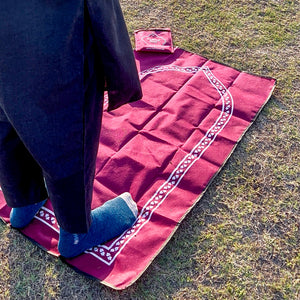 Travel Prayer Mat with Carry Pouch by Matrix