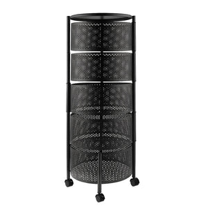 Premium Round Metal Trolley By MATRIX