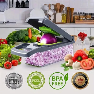 16 in 1 Multifunctional Vegetable Chopper and Slicer