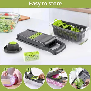 16 in 1 Multifunctional Vegetable Chopper and Slicer