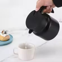 800ml Stainless Steel Thermos water bottle with Detachable Tea Filter Leak-Proof Milk Coffee Insulation Teapot Thermos Jugs
