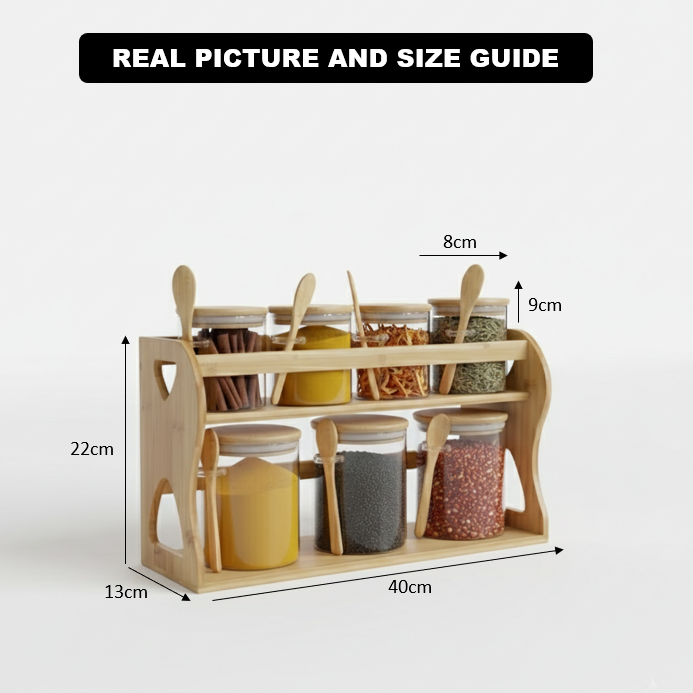 Meadow-Grain 2-Tier Condiment Hub (1138)