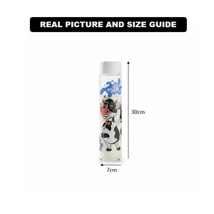 Printed Large Glass Bottle 820ML (1724) by Limon