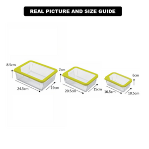 Unbreakable Glass Container Series by Limon