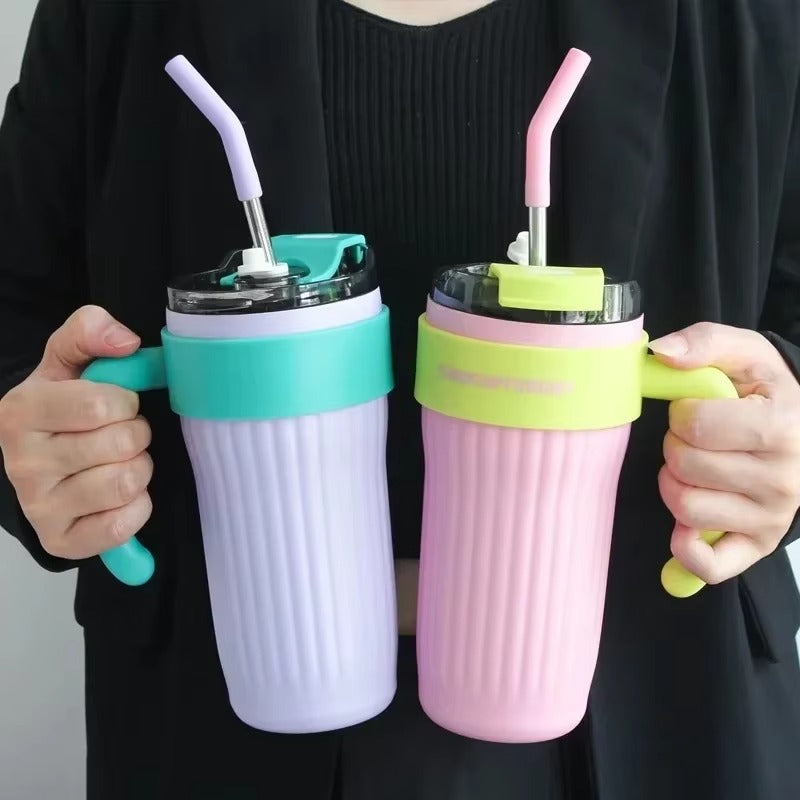 860ML Stainless Steel Thermo Bottle Large Capacity Coffee Cup