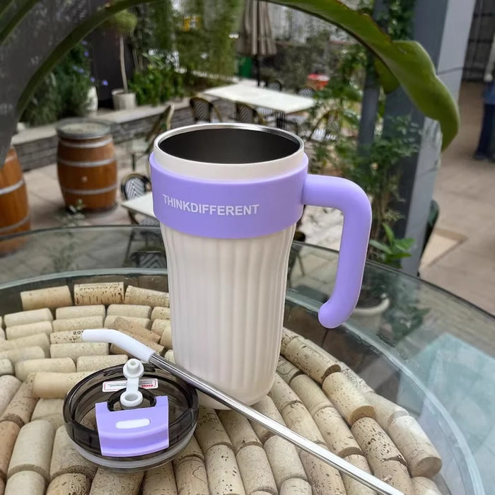 860ML Stainless Steel Thermo Bottle Large Capacity Coffee Cup