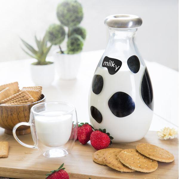 1.3L SteelTop Glass Bottle (12139) by Ziba