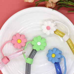 Silicone Tumbler Straw Cap Pack Of 2