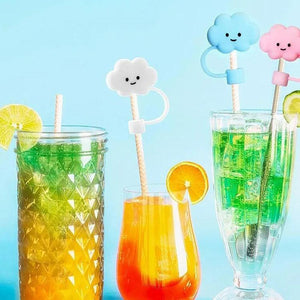 Silicone Tumbler Straw Cap Pack Of 2