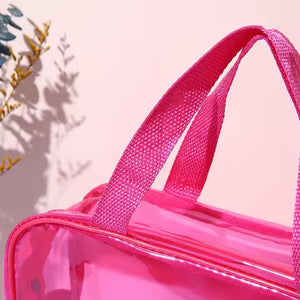 Carry & See-It All Transparent Pouches - Travel, Beauty & Beyond