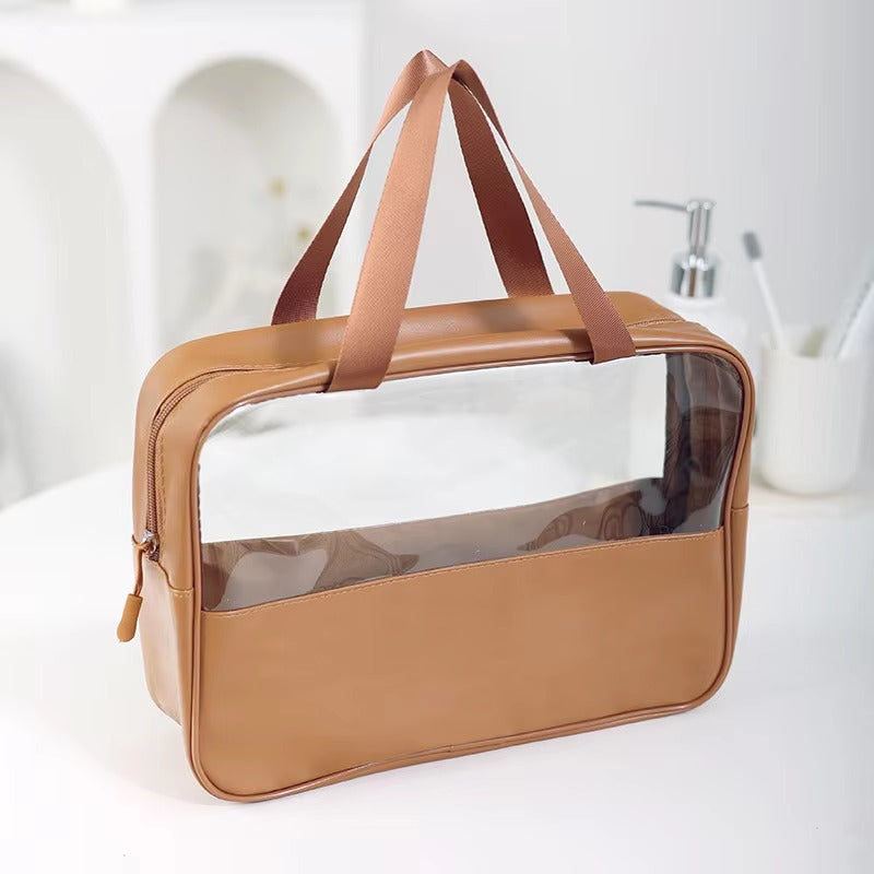 Carry & See-It All Transparent Pouches - Travel, Beauty & Beyond