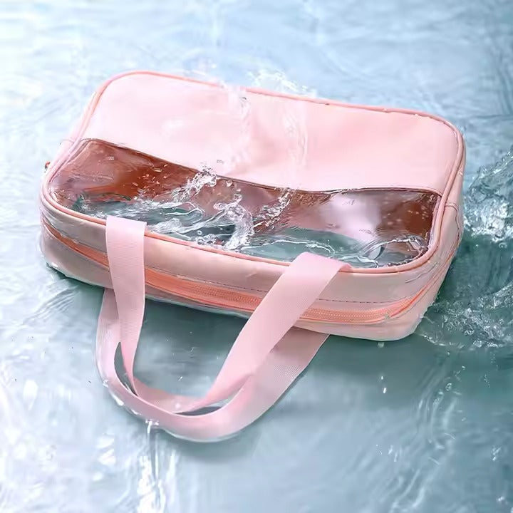 Carry & See-It All Transparent Pouches - Travel, Beauty & Beyond
