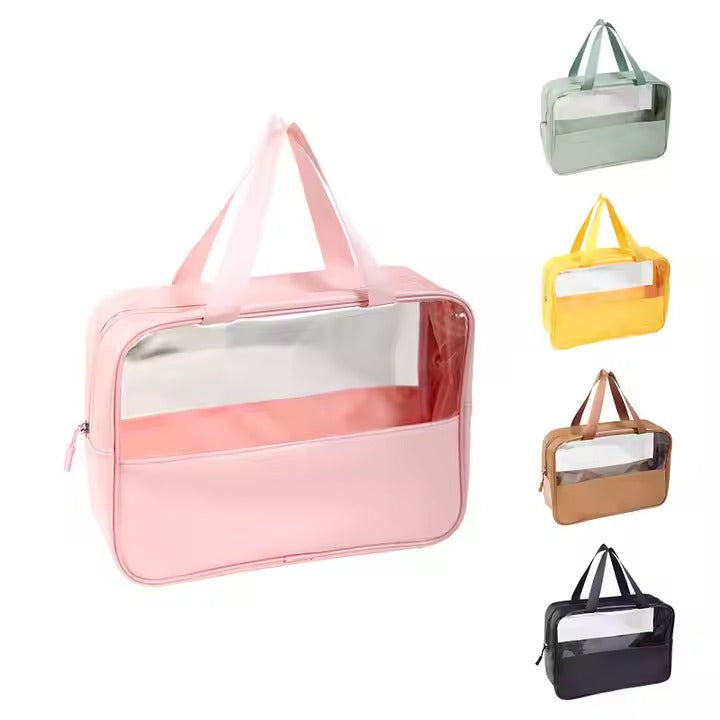 Carry & See-It All Transparent Pouches - Travel, Beauty & Beyond