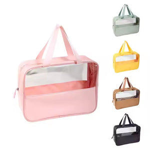 Carry & See-It All Transparent Pouches - Travel, Beauty & Beyond