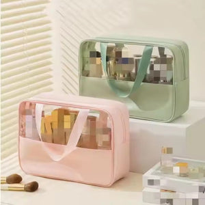Carry & See-It All Transparent Pouches - Travel, Beauty & Beyond