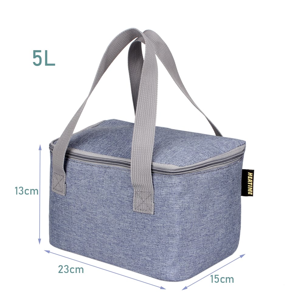 Spacious Insulated Lunch Bag with Handles – Your Go-To Work & Travel Companion
