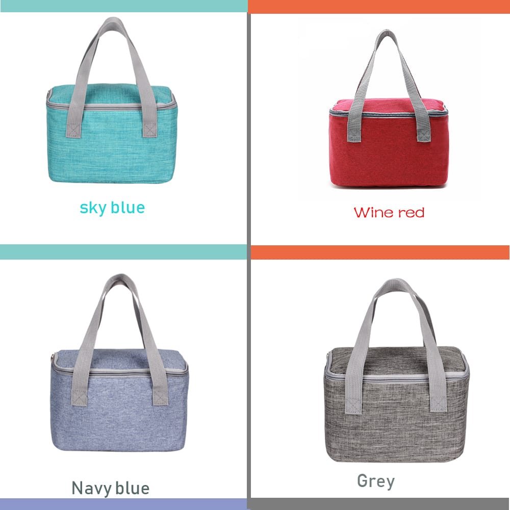 Spacious Insulated Lunch Bag with Handles – Your Go-To Work & Travel Companion