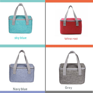 Spacious Insulated Lunch Bag with Handles – Your Go-To Work & Travel Companion