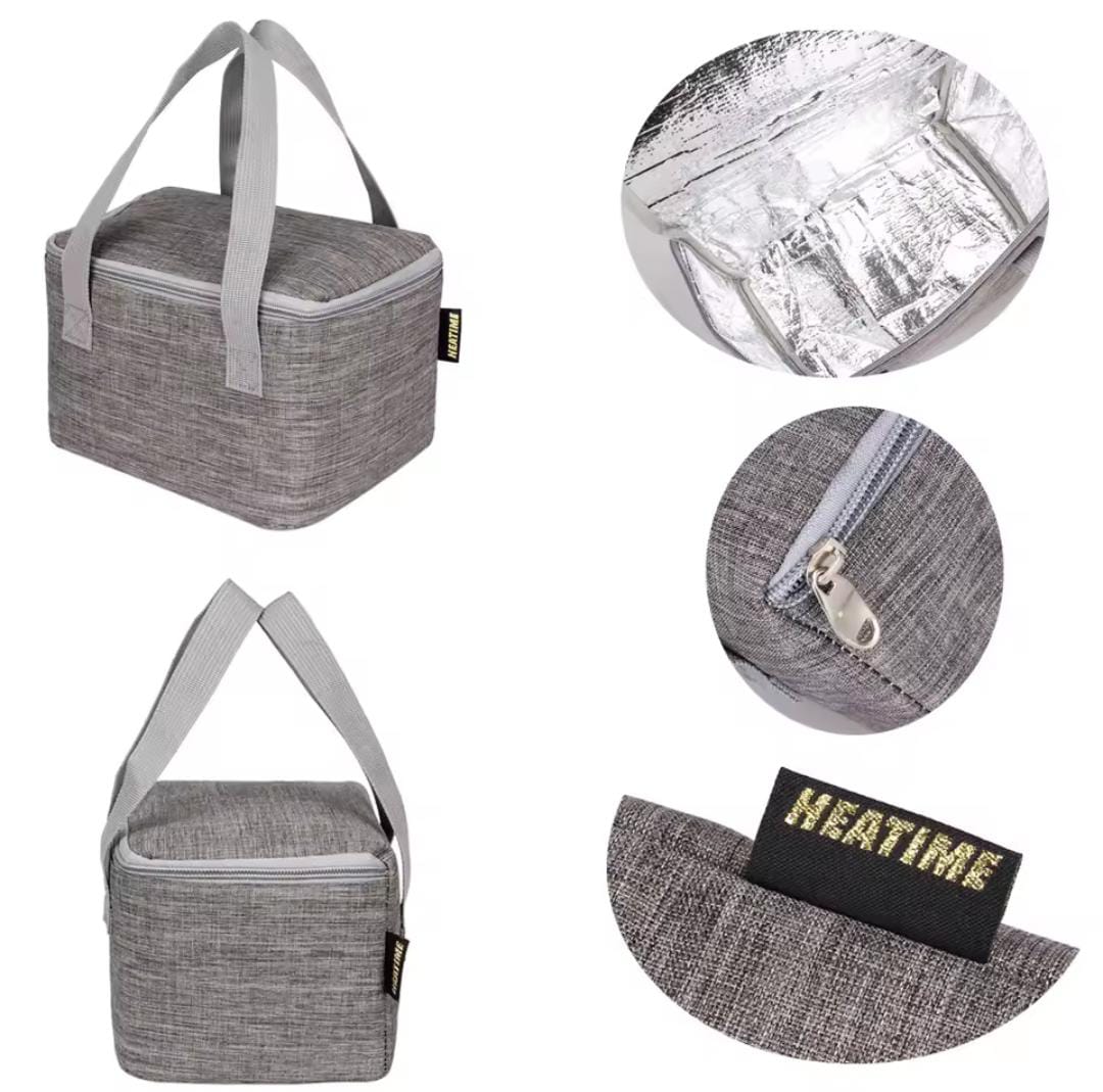 Spacious Insulated Lunch Bag with Handles – Your Go-To Work & Travel Companion
