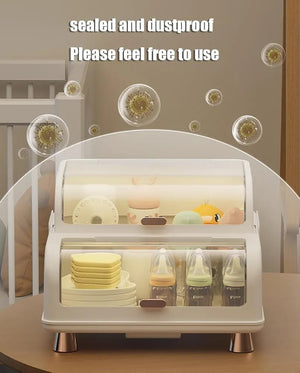 Double Lid Bottle Organizer