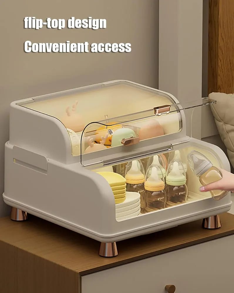 Double Lid Bottle Organizer