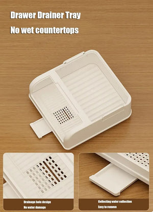 Double Lid Bottle Organizer