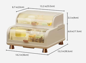 Double Lid Bottle Organizer