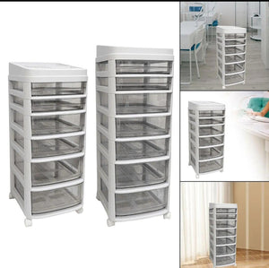 Cabinet Drawer Rolling Cart with Wheel