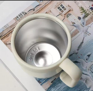 480 ml coffee cup with straw