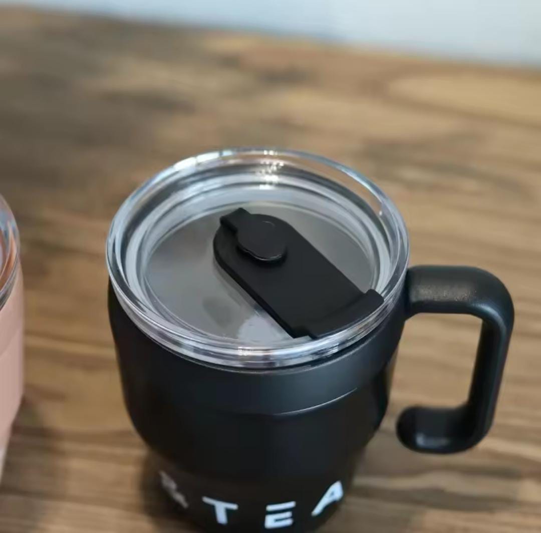 480 ml coffee cup with straw