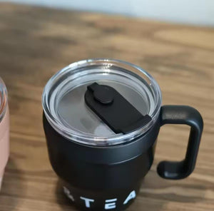 480 ml coffee cup with straw