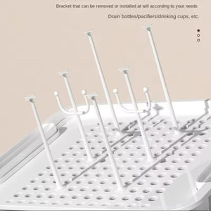 Feeding bottle drying rack