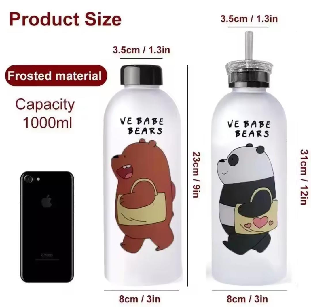 Bear water Bottle 1000ml