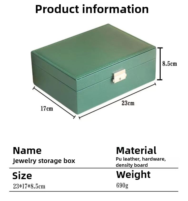 PU Leather Jewellery Organizer