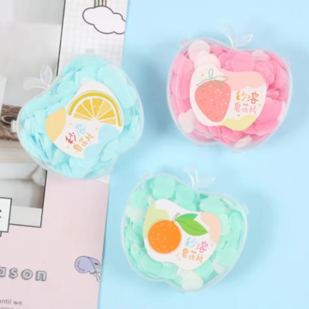 Heart & Flower - Pocket-Sized Scented Paper Soap (Approx 300)
