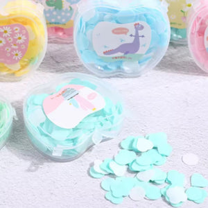 Heart & Flower - Pocket-Sized Scented Paper Soap (Approx 300)