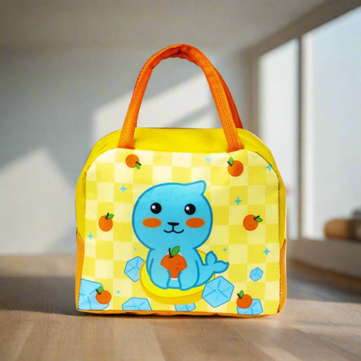 MunchMate Kids Cartoon Insulated Bag – Perfect for School & Picnics