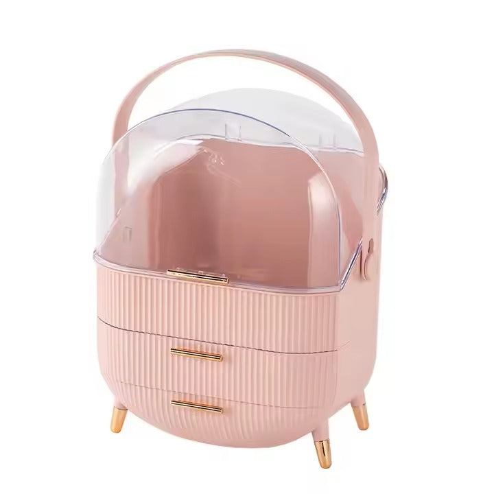 GlamourGlide Cosmetic Organizer
