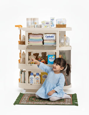 Rolling Cart with Handle