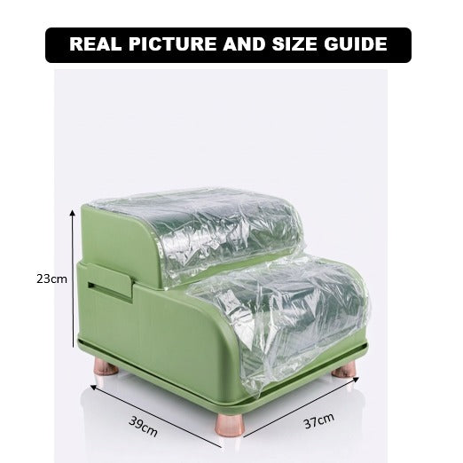 Double Lid Bottle Organizer