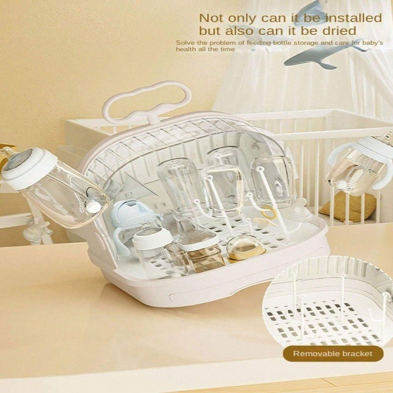 Baby Bottle Drying Dish Rack Organizer...