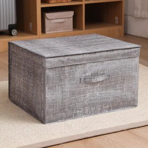 Dust-proof Collapsible Organizer with Lid & Handle