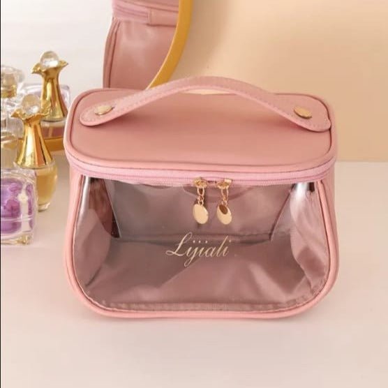 Clear View Makeup Hanging Clutch