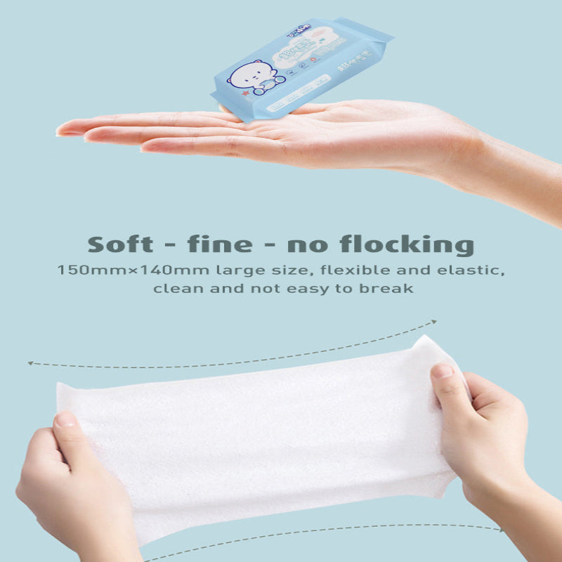 Fresh Glow Mini Pocket Wipes – (Contains 8 Mini Packs of 8 Pcs Each)