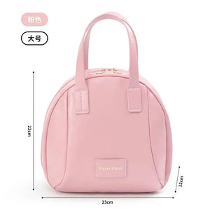Handle-top Cosmetic Bag