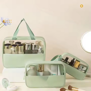 Carry & See-It All Transparent Pouches - Travel, Beauty & Beyond