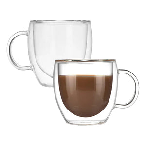 Clear Glass Coffee Mug