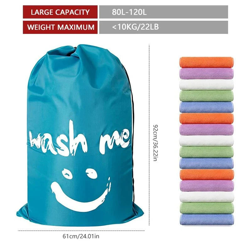 Nylon Laundry and Travel Storage Bag