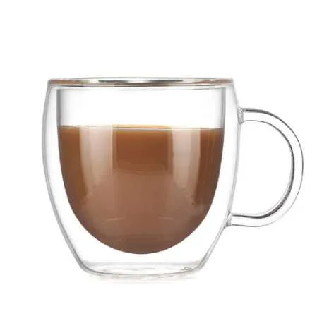 Clear Glass Coffee Mug